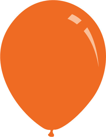 12" Standard Orange Decomex Latex Balloons