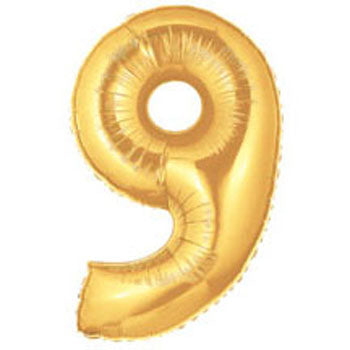 40" Large Number Balloon 9