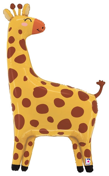 41" Shape Jungle Giraffe Foil Balloon