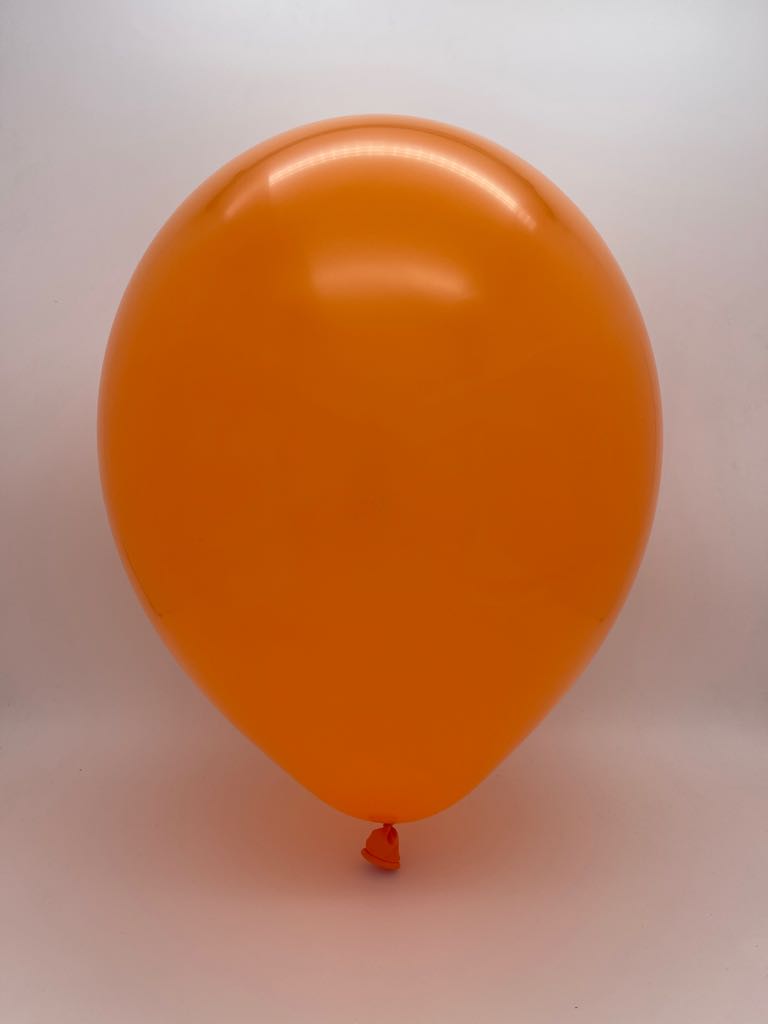 12" Standard Orange Decomex Latex Balloons